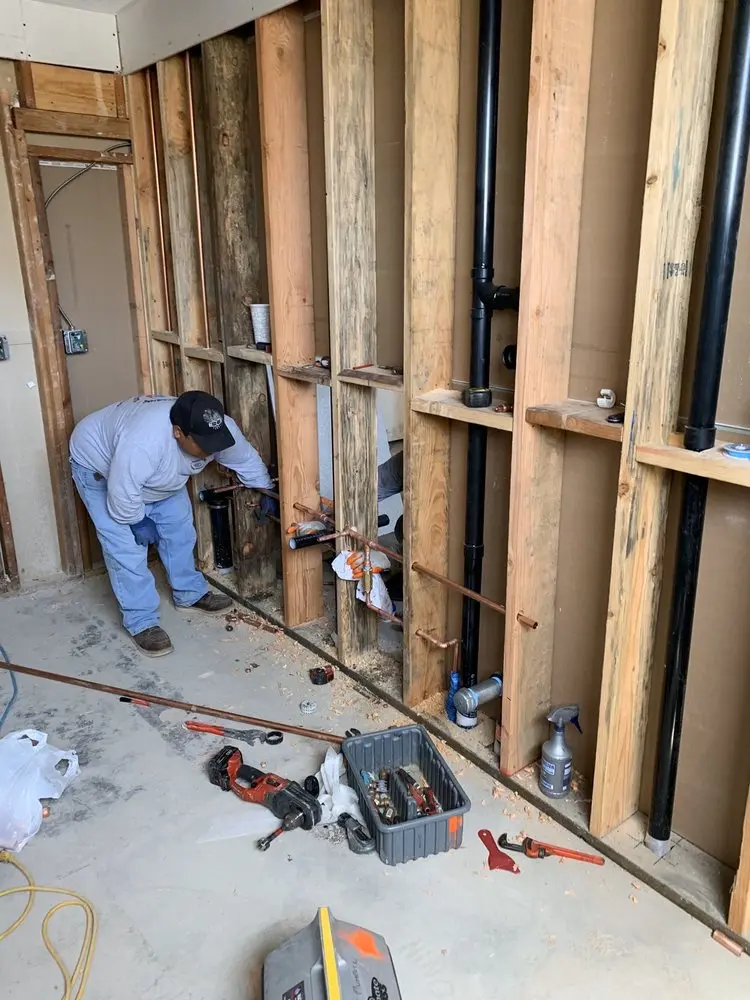 Commercial rough-in plumbing for Gas Line Repair in Frenchtown Woods